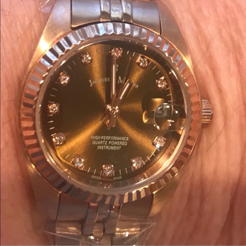 Rose Gold Quartz Watch